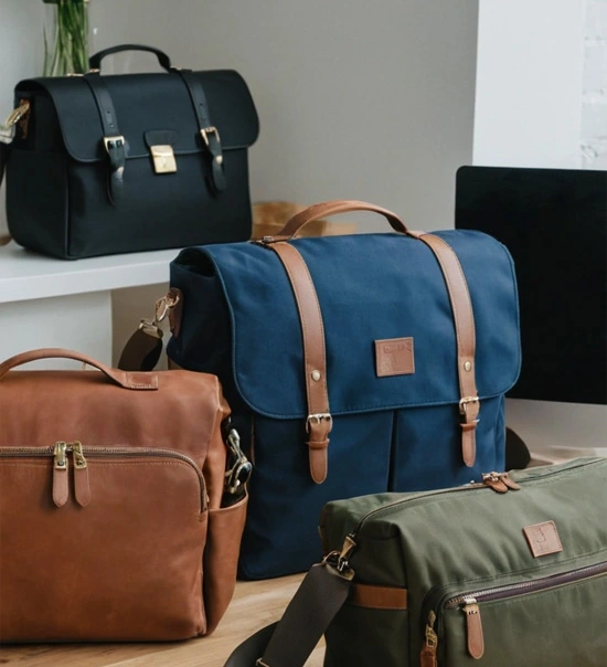 Professional and functional work bags by Travipak, designed for business and daily commuting.