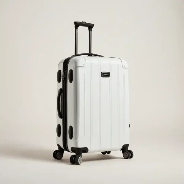 Odyssey Spinner Luggage - 24-inch hard shell suitcase with TSA lock, 360° spinner wheels, and durable handle.