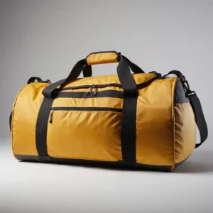 Sports Duffel Adventurer - 60L gym and travel bag with multiple compartments, including a ventilated shoe pocket and detachable shoulder strap.